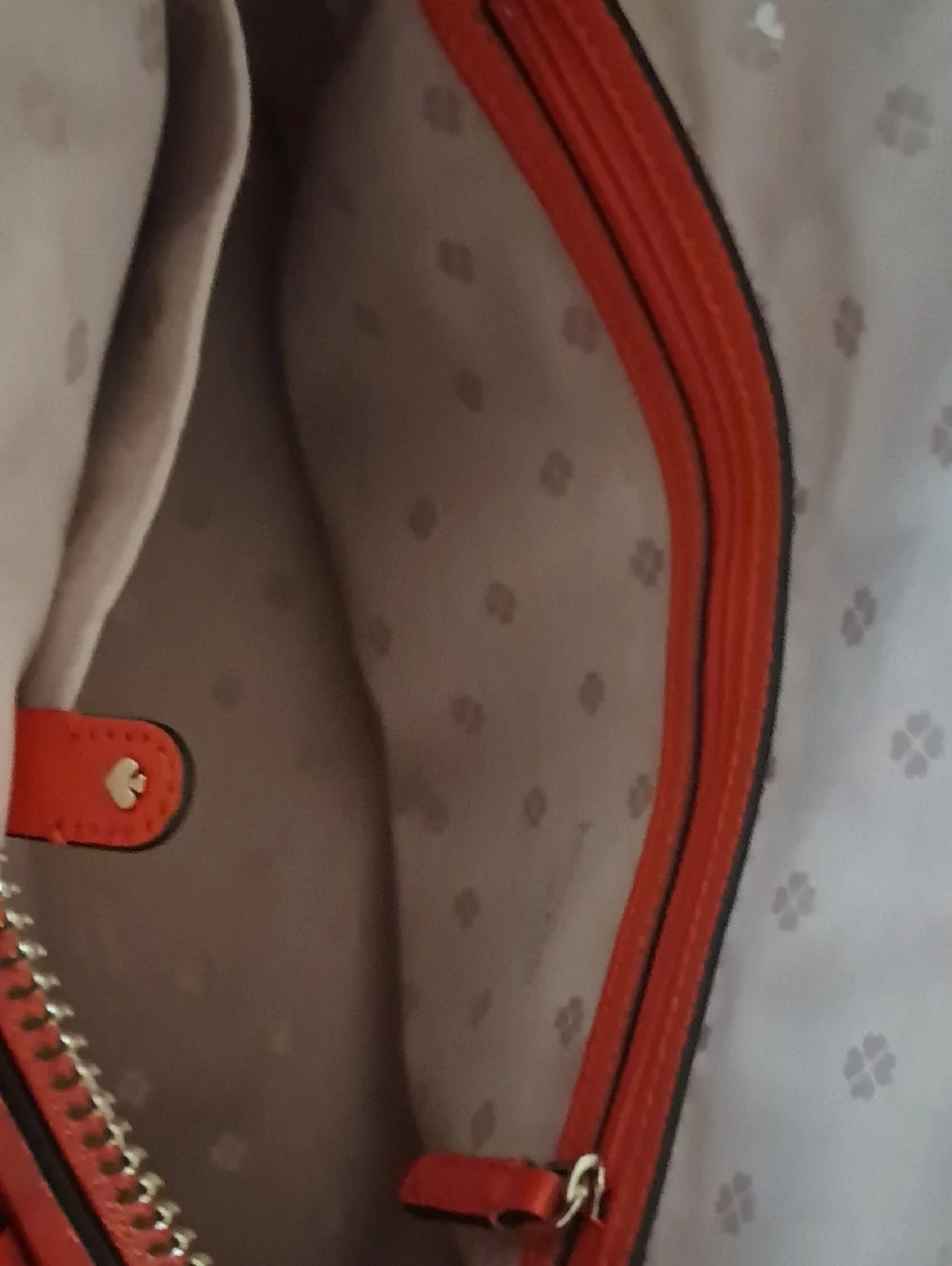 Kate Spade Louise Medium Dome Satchel Orange Tamarillo Leather Crossbody